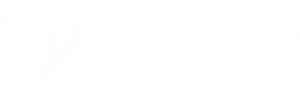 South Northants Home Care White Logo Large